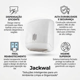 Dispensador Branco Papel Toalha Jackwal
