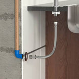 Engate Flexível Inox Maior Vazão M x F 1/2" 50cm Blukit