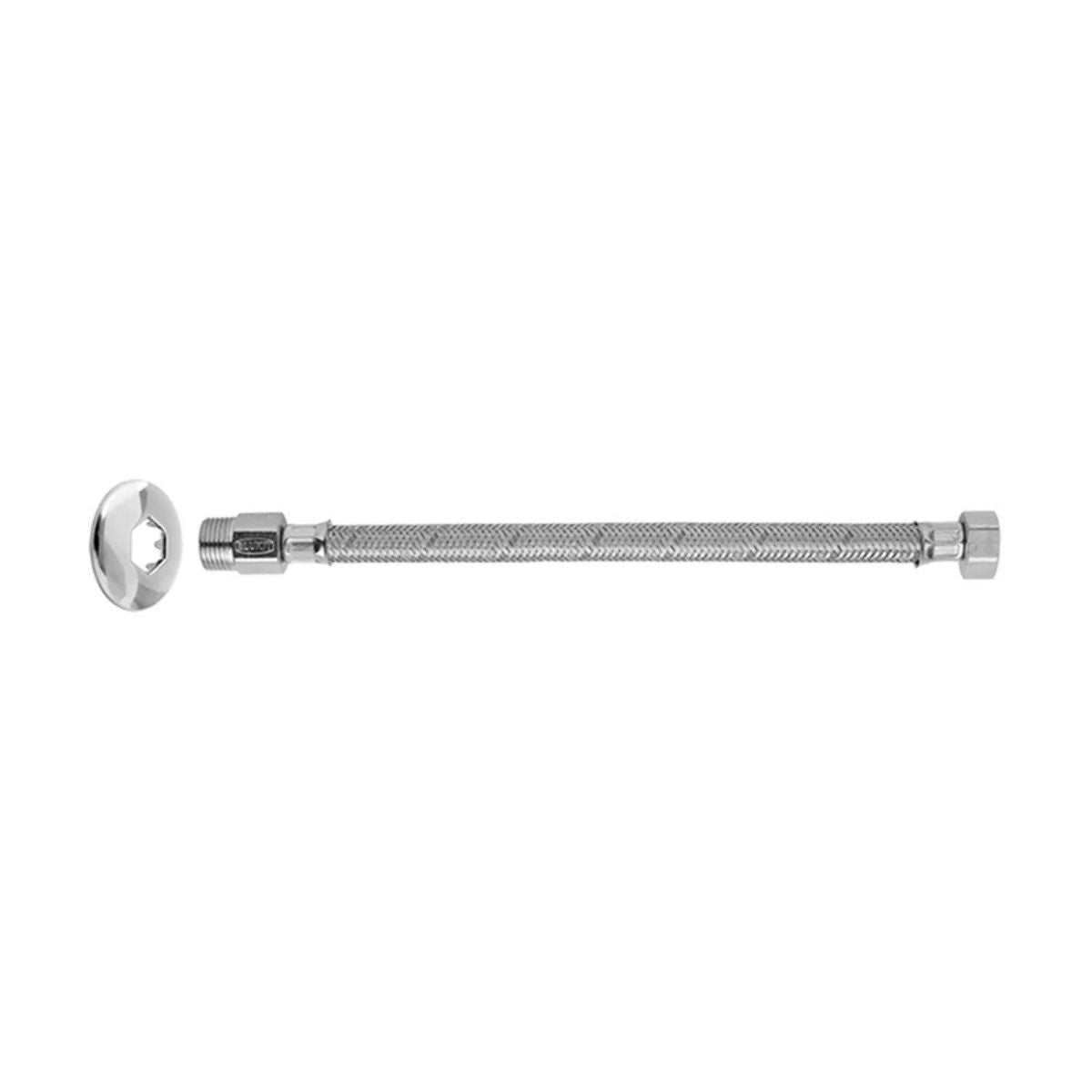 Engate Flexível Aço Inox M x F 1/2" 40cm Blukit