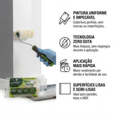 Minirrolo de Lã Zero Gota Refil 5cm Condor