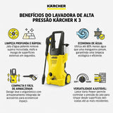 Lavadora de Alta Pressão Acqua Jet 1830PSI 1500W Kärcher