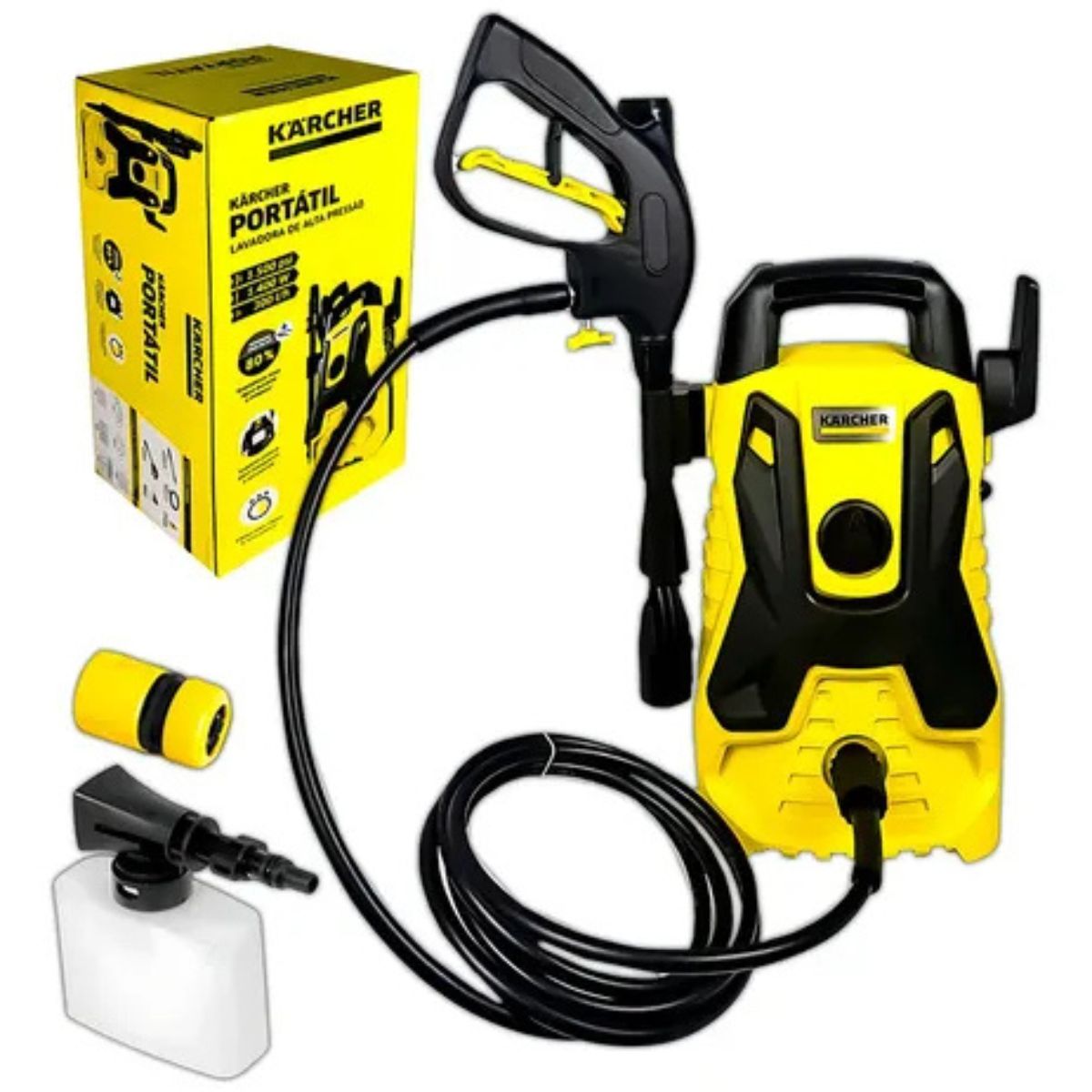 Lavadora de Alta Pressão Portátil 127V PSI 1400W Kärcher