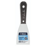 Espátula de Aço Polido 6,4 cm com Cabo Plástico Atlas