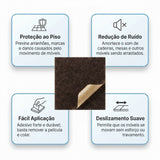 Feltro Adesivo para Móveis 50 x 100 mm Kattar