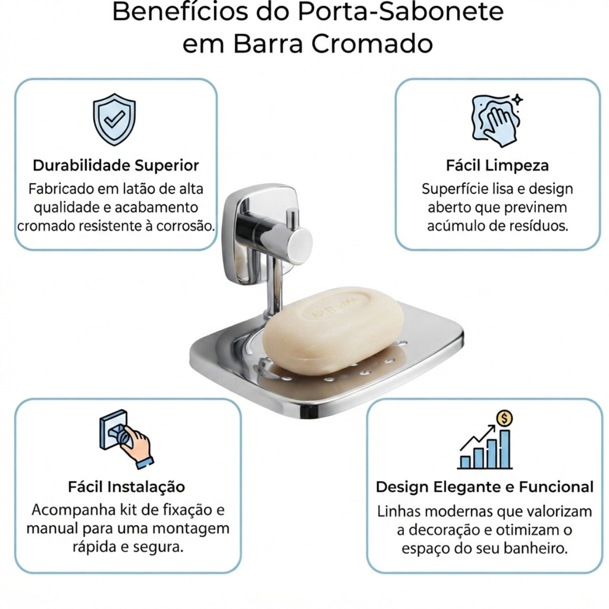 Saboneteira Nova Drops Jackwal