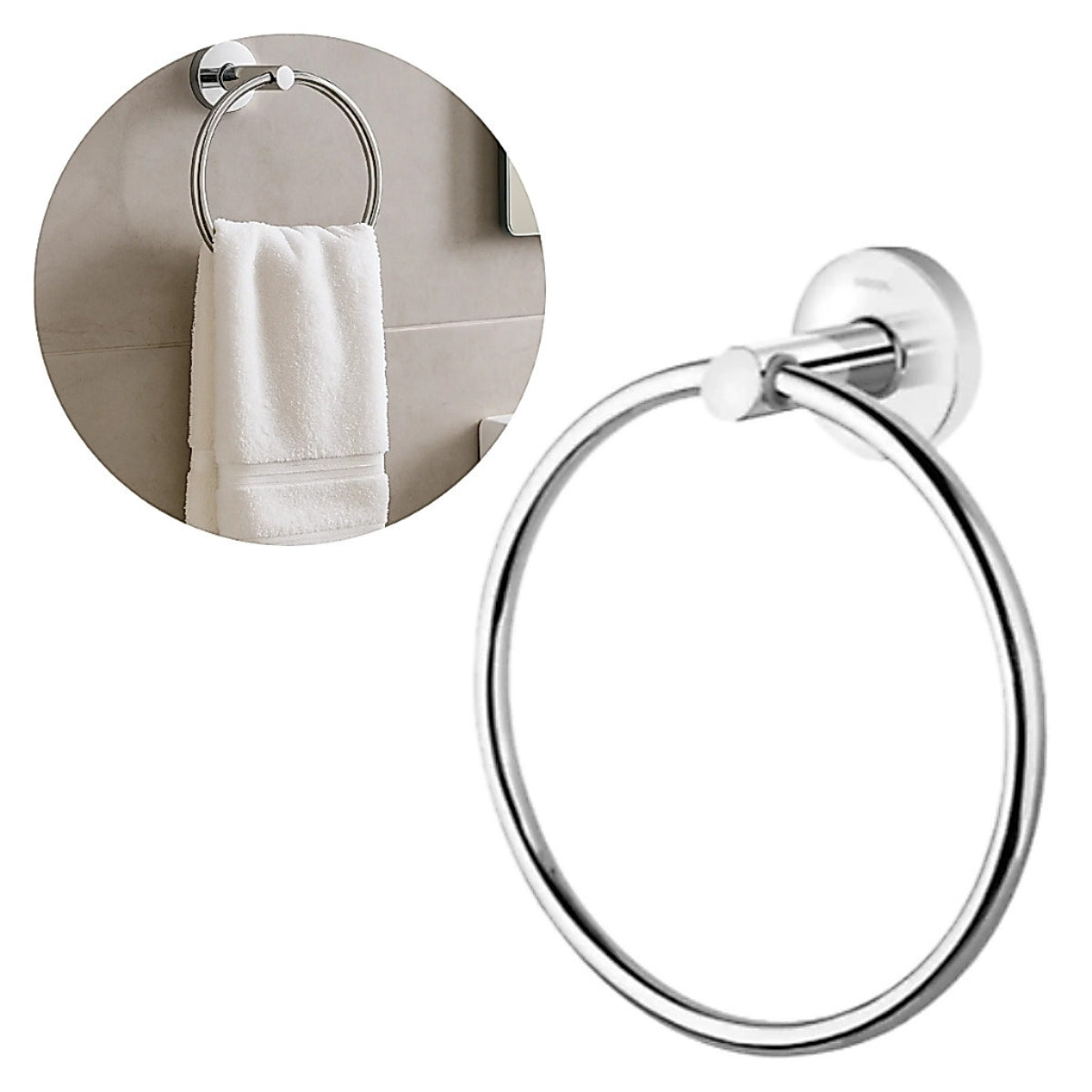Porta Toalha Argola Standard Jackwal