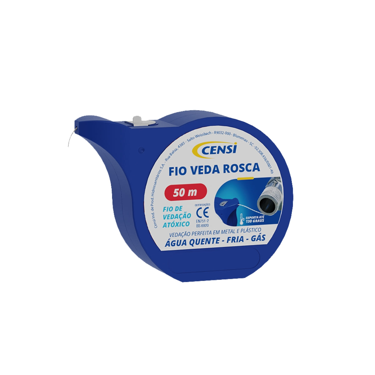 Fio Veda Rosca 50m Censi