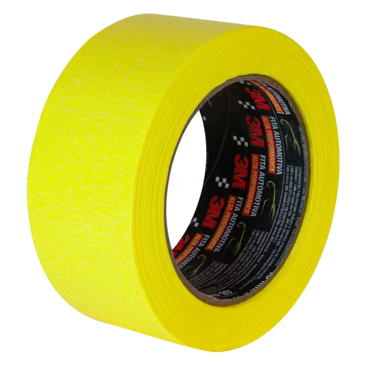 Fita Crepe Automotiva Amarela 48mm x 40m Atlas