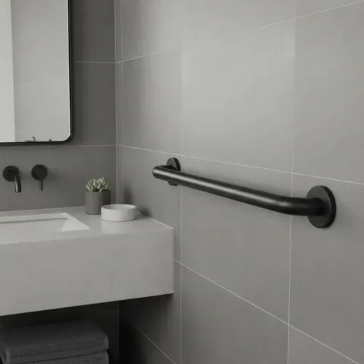 Barra de Apoio 50cm STD Black Jackwal