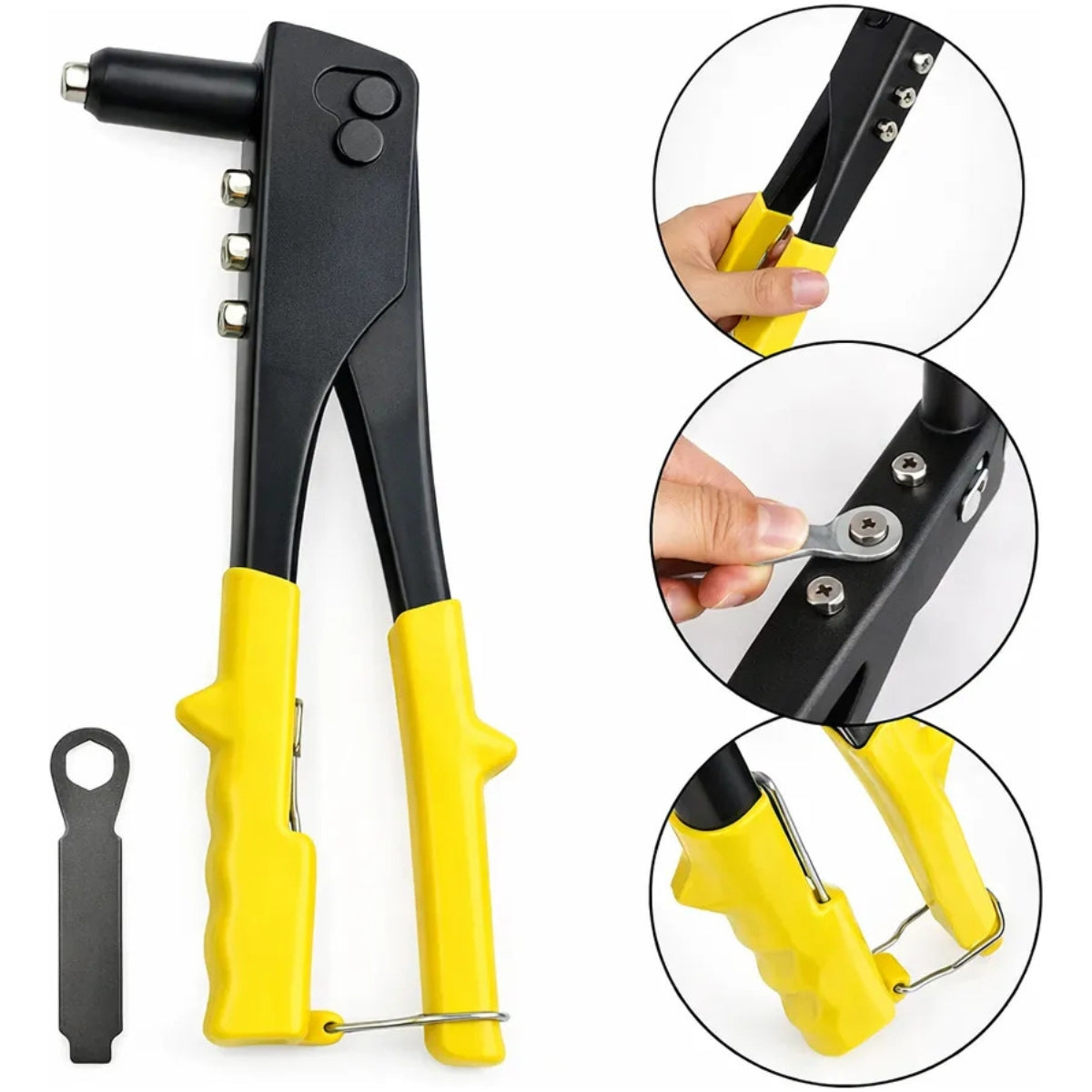 Alicate Rebitador 4 Pontas 9,5 Dtools