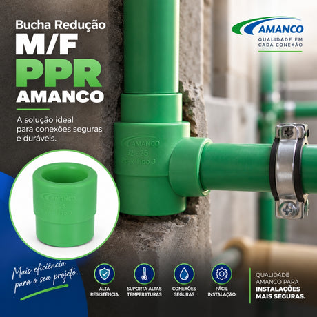 Bucha Redução M/F PPR Amanco - Thony Ferragem