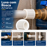 Luva com Rosca Amanco