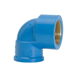 Joelho 90° Azul Latão Amanco
