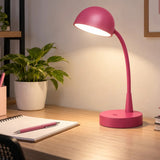 Luminária de Mesa LED CUP Recarregável Rosa 4W Taschibra