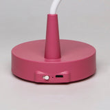 Luminária de Mesa LED CUP Recarregável Rosa 4W Taschibra