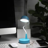 Luminária de Mesa LED CUP Recarregável Azul Taschibra