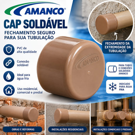 Cap Soldavel Amanco - Thony Ferragem
