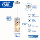 Pendente Yani 1xE27 Taschibra