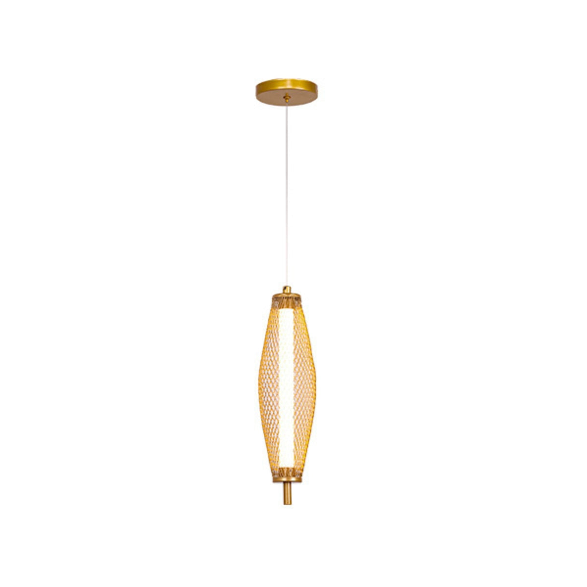 Pendente LED Vigo 3000K 5W Ouro Taschibra