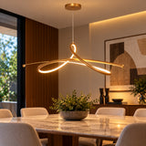 Pendente LED Trento 3000K 32W Ouro Taschibra