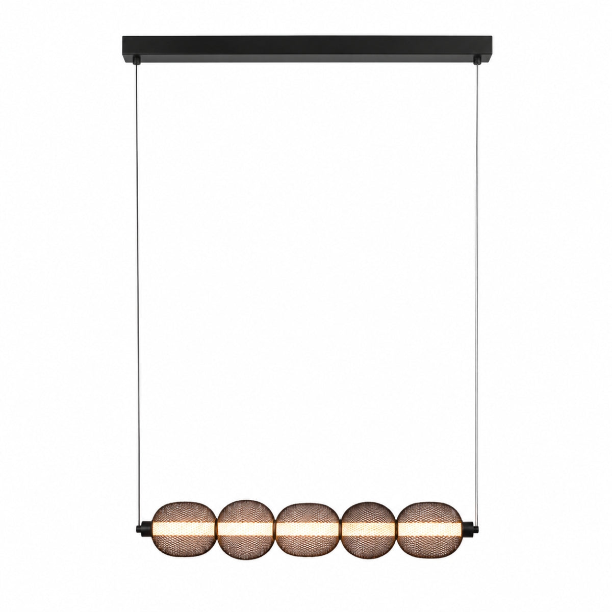 Pendente LED Newton 3000K 13W Preto Taschibra