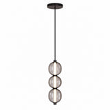 Pendente LED Cadis 3000K 8W Preto Taschibra