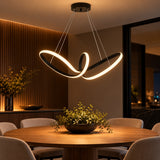 Pendente LED Almeria 3000K 30W Preto Taschibra