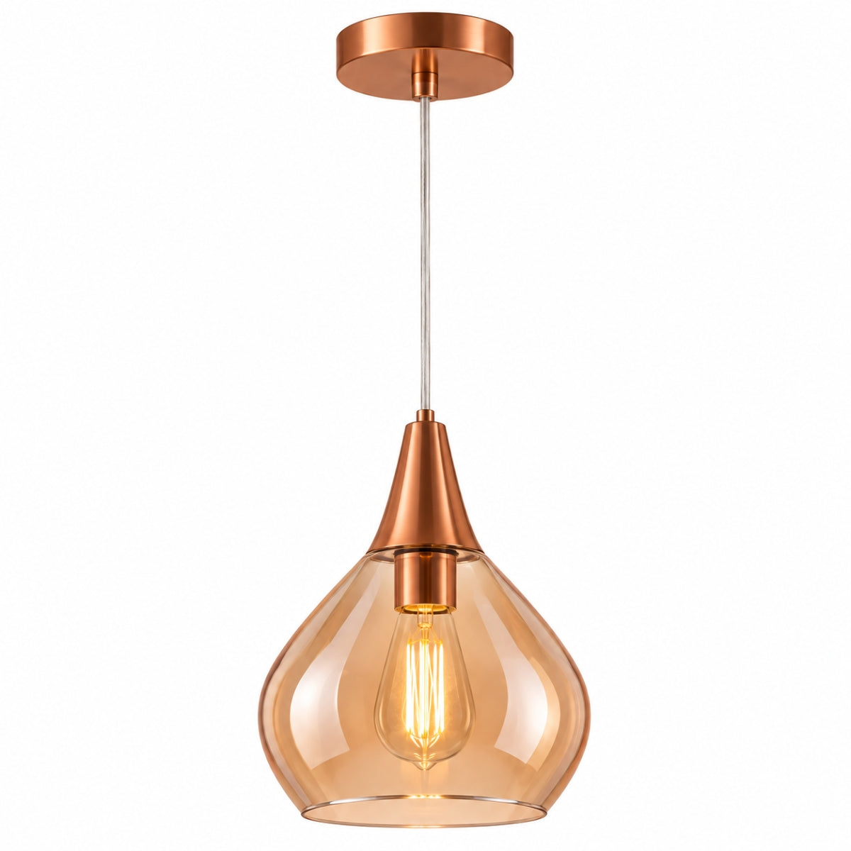 Pendente Fruit Cobre 1xE27 Taschibra