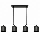 Pendente Folk 4xE27 Preto Taschibra