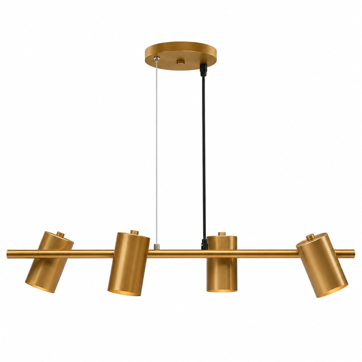 Pendente Foccus 4xE27 Ouro Taschibra