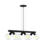 Pendente Ficus 6xE27 Preto Taschibra