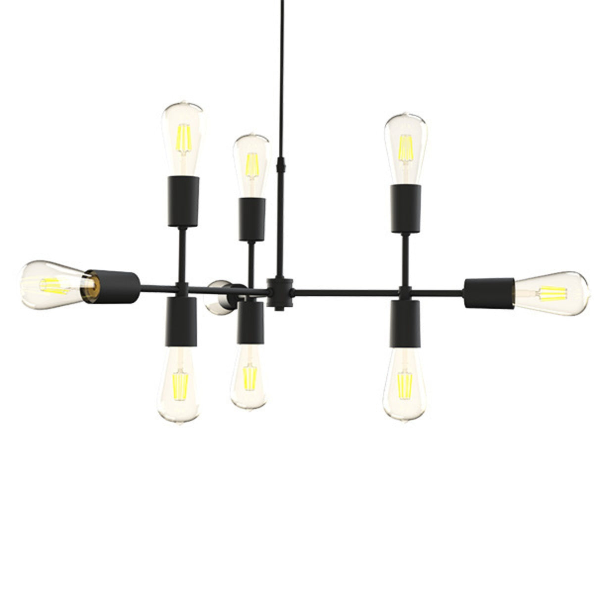 Pendente Equilibrium 9xe27 Preta Taschibra