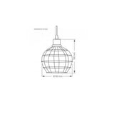 Pendente Stuck 1xe27 Taschibra