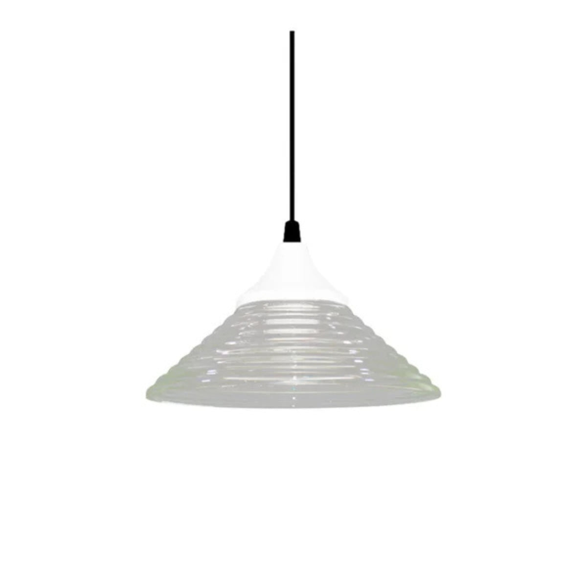 Pendente Hills 300 1xe27 Branco Taschibra