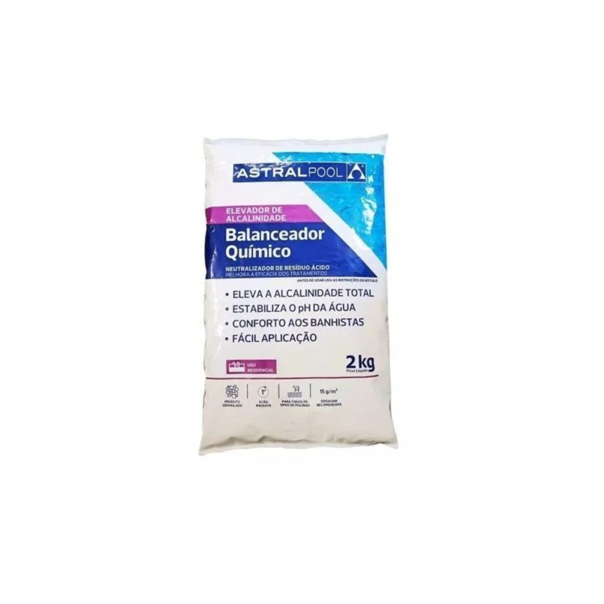 Elevador de pH Gran AstralPool 2 kg Fluidra