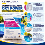 Cloro OxyPower Multiação AstralPool 1 kg Fluidra