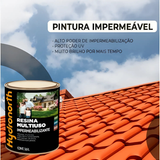 Resina Multiuso Color Ceramica Telha 3,6l Hydronorth