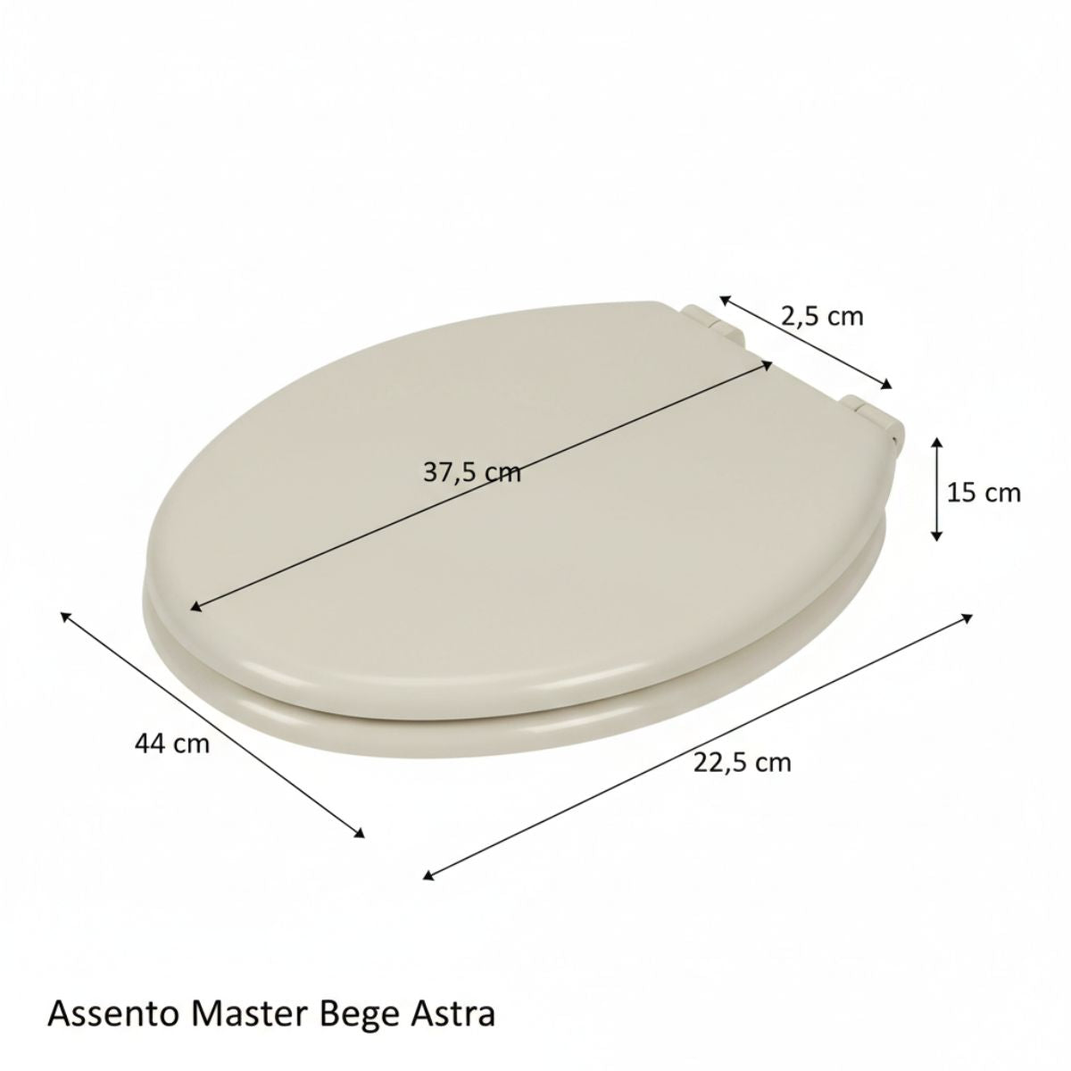 Assento Master Astra - Thony Ferragem