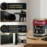 Esmalte Extra Preto Fosco 900ml Renner