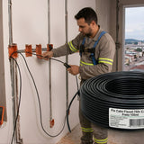 (Rolo) Fio Cabo Flexsil 750v 2,50mm Preto 100mt