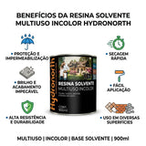 Resina Solvente Multiuso Incolor 900ml Hydronorth