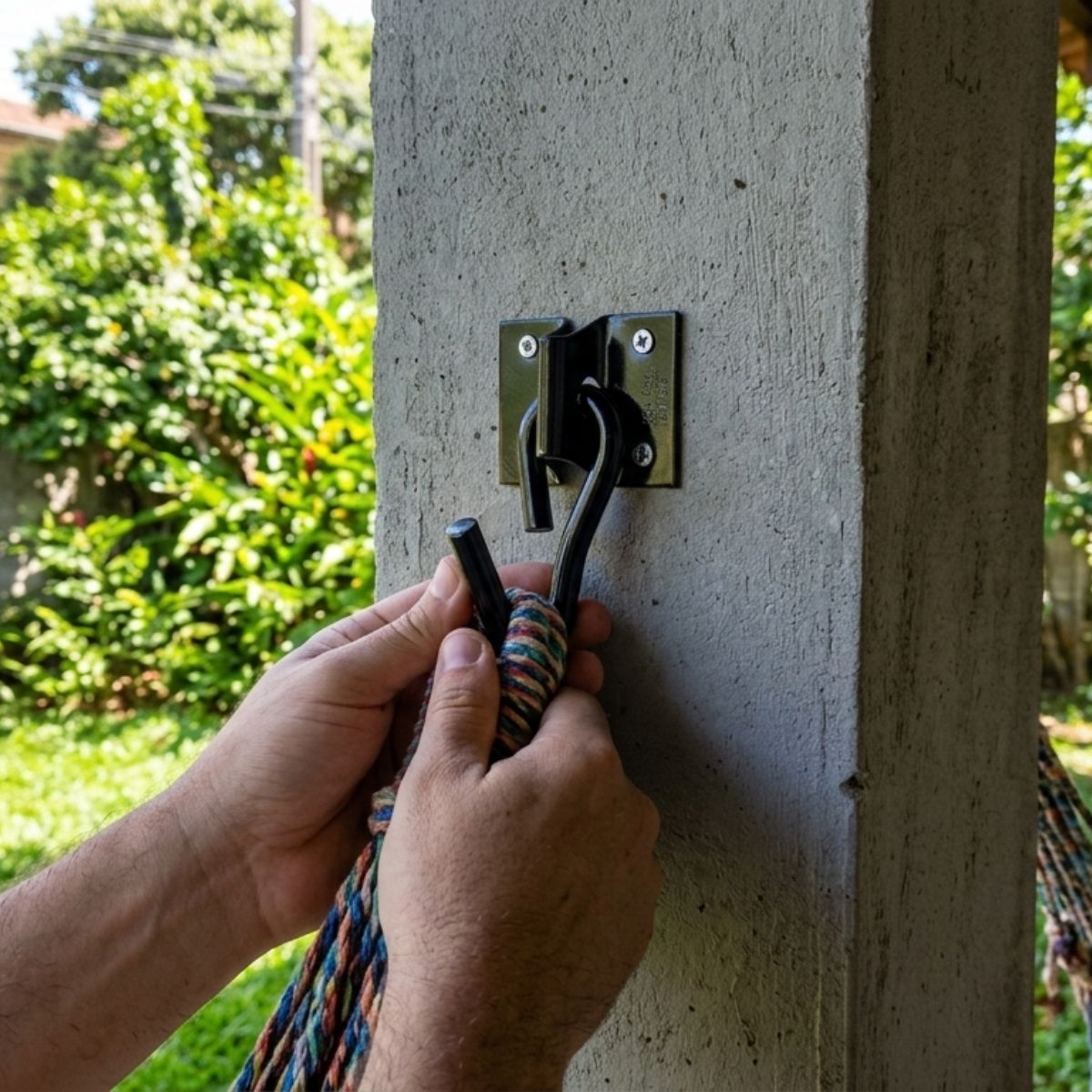 Armador Gancho Rede Aço Carbono Silvana