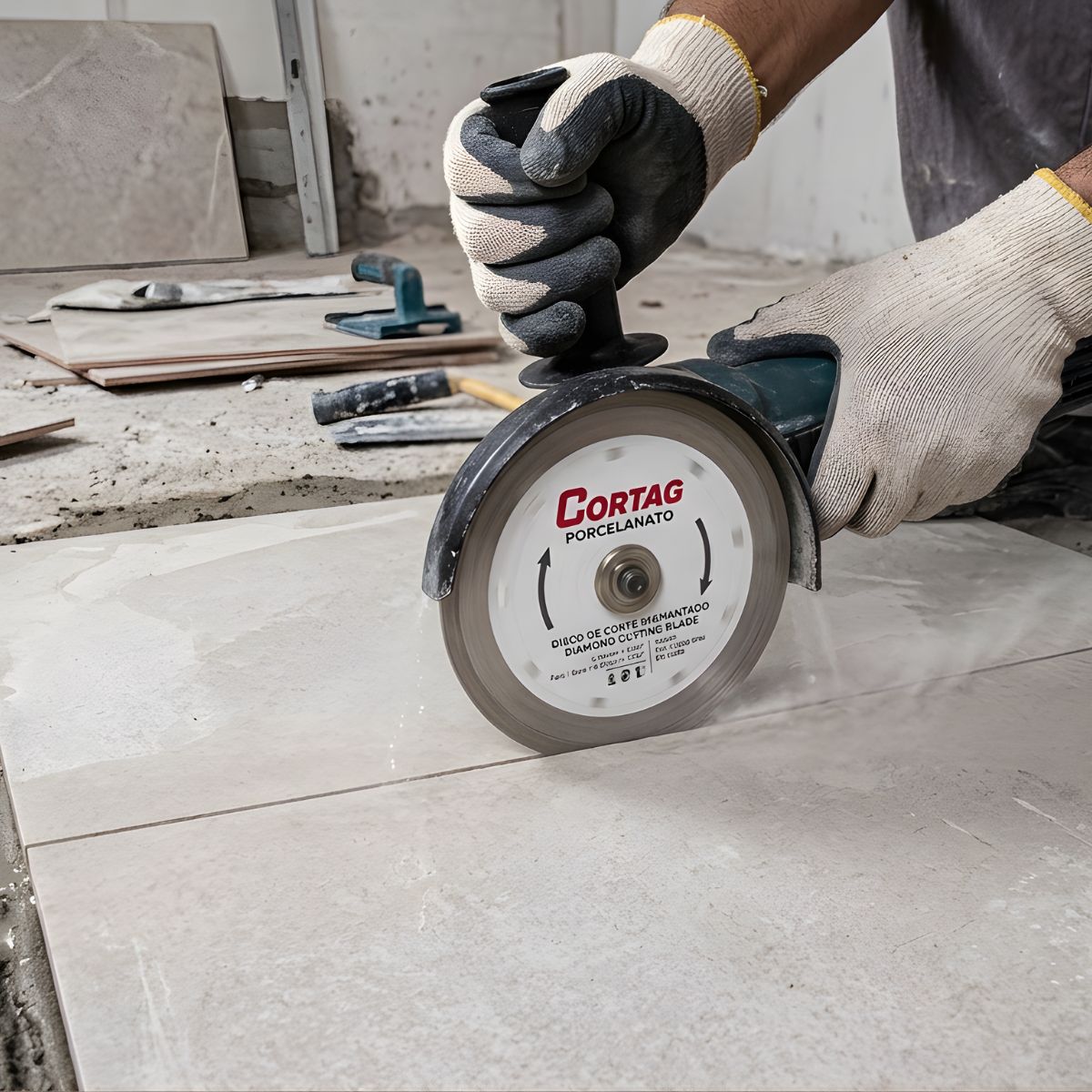 Disco Corte Diamantado Porcelanato Cortag