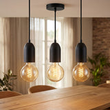 Pendente Dot Metal Longo Preto Taschibra