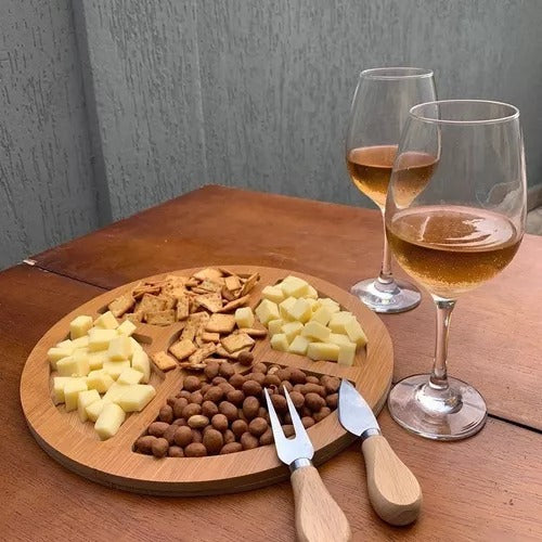 Gamela C/ 5 Divisorias Bamboo Mor - Thony Ferragem