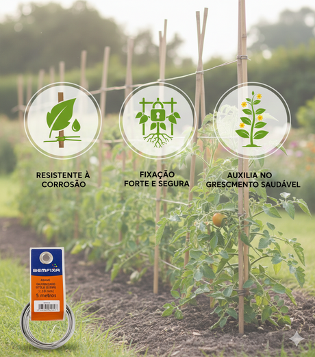 Arame Galvanizado Nº 20 0,89mm BemFixa - Thony Ferragem