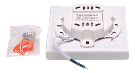 Painel Led 17w Quadrado 4000k Borda Infinita Taschibra - Thony Ferragem