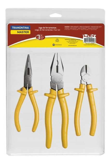 Kit de Ferramentas com 3 Peças Tramontina - Thony Ferragem