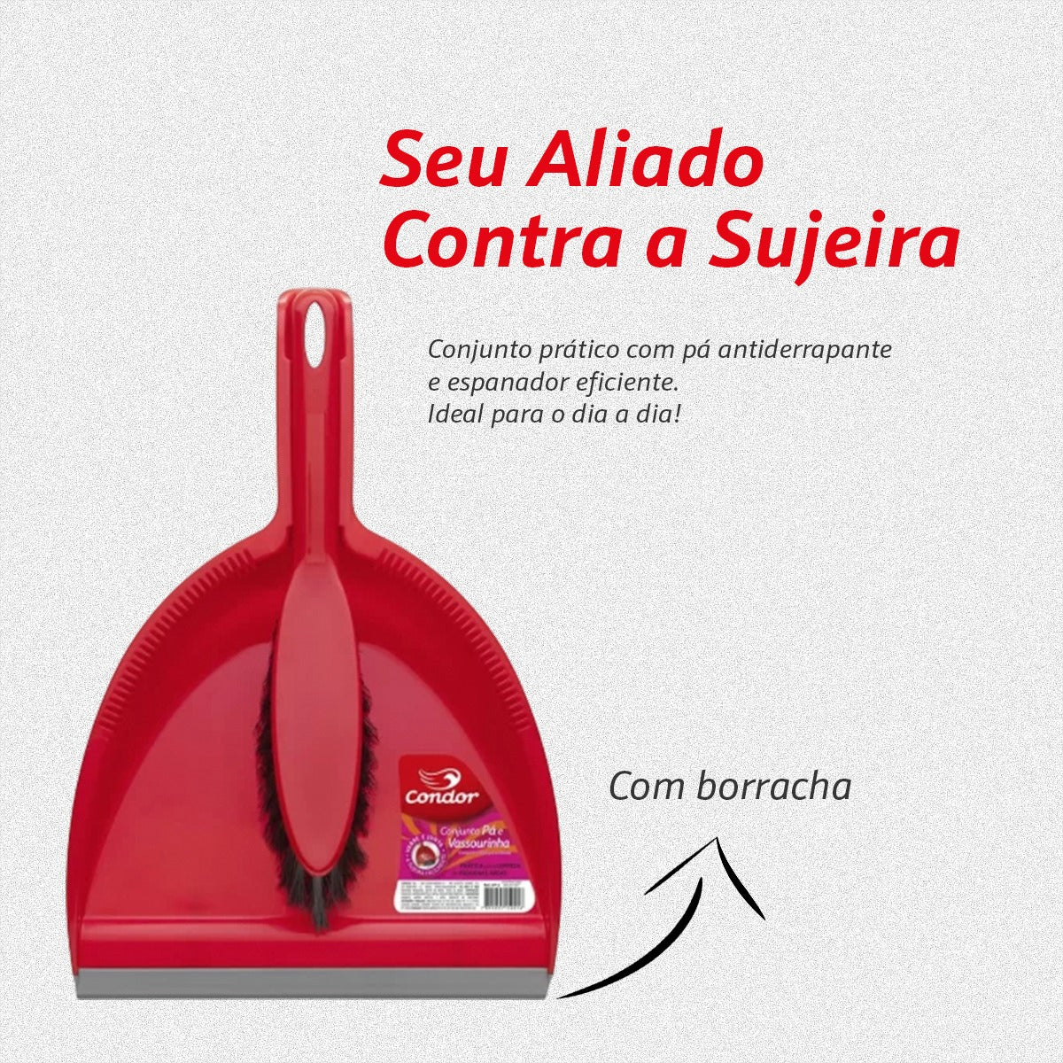 Pá para Lixo e Espanador VP-2 Condor