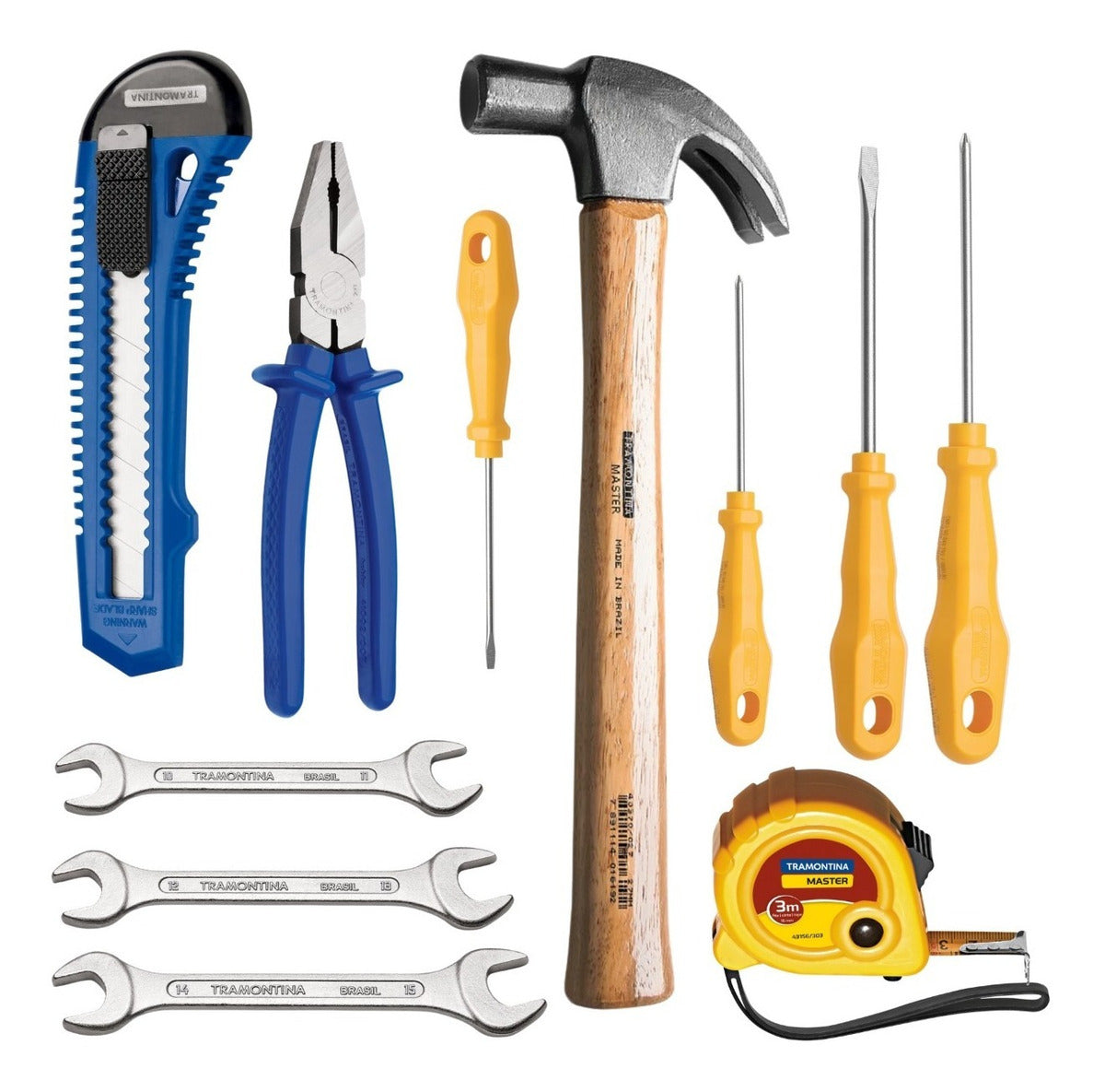 Kit de Ferramentas com 11 Peças Tramontina